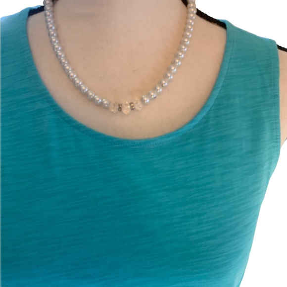 New Belle Beach teal XXS sleeveless tee - Picture 4 of 5